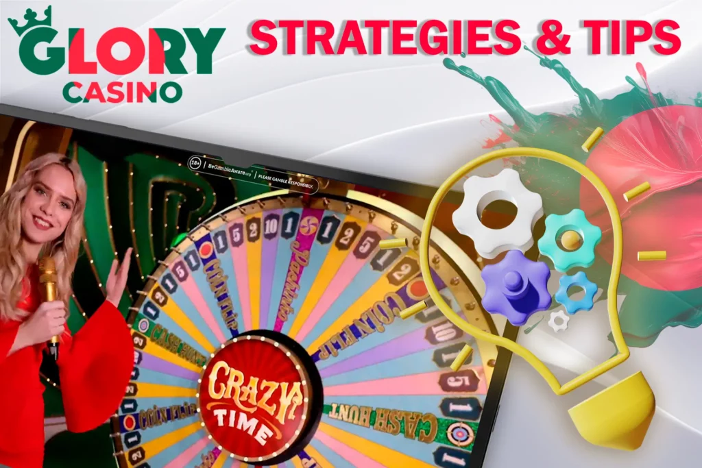 Check out the strategies of the game Crazy Time