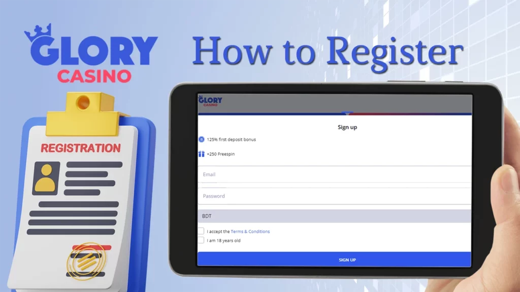 Easy way to register using mobile app